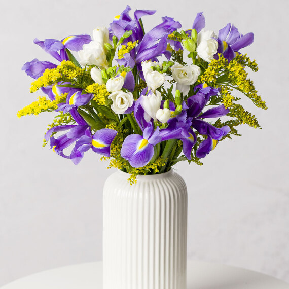 Iris and Freesia image