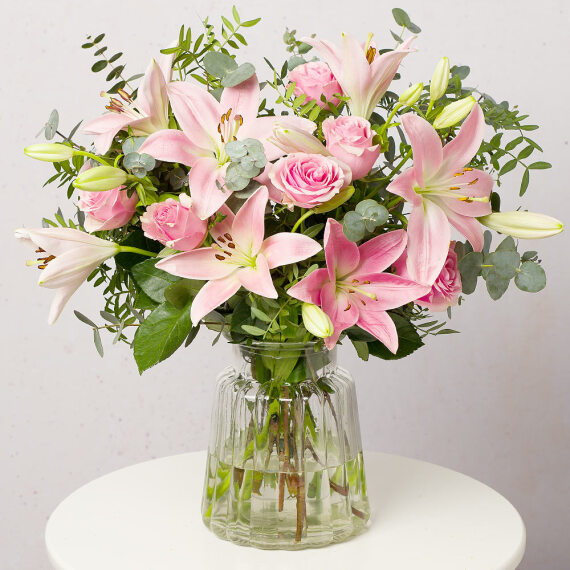 Rose and Lily Bouquet image