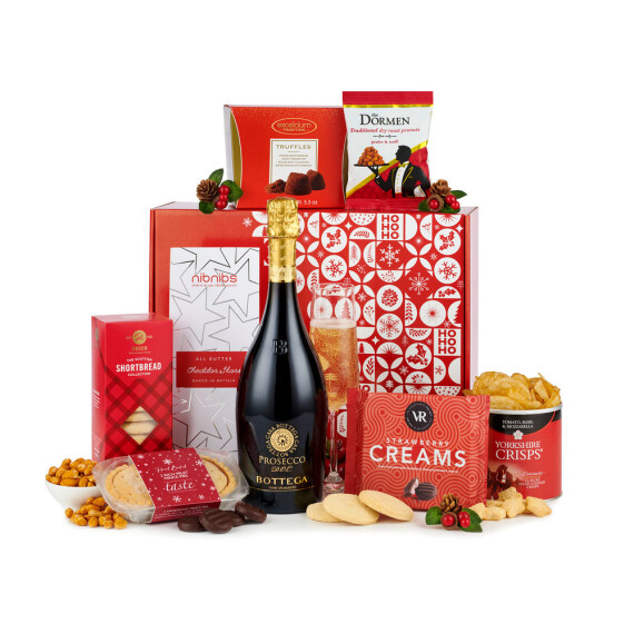 Image of Christmas Celebration with Prosecco
