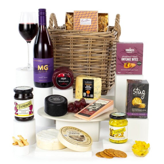 Luxury Cheese and Wine Gift image