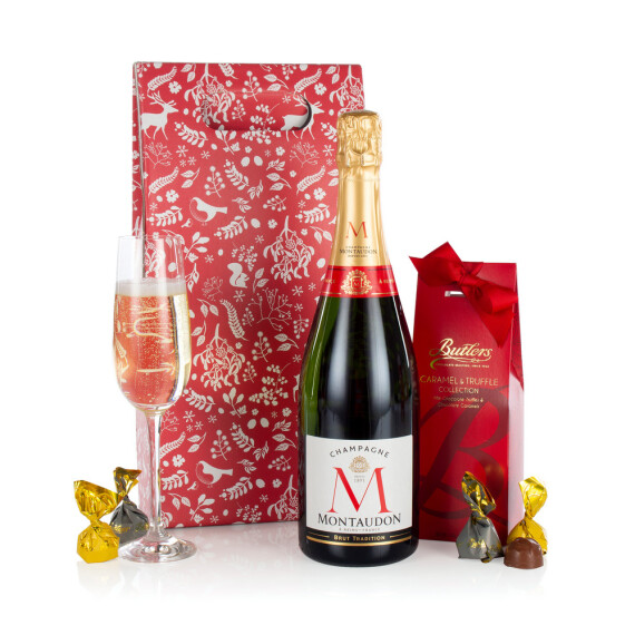 Image of Champagne and Chocolates Gift Set