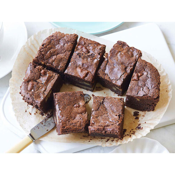 Meg Rivers Brownie Traybake image