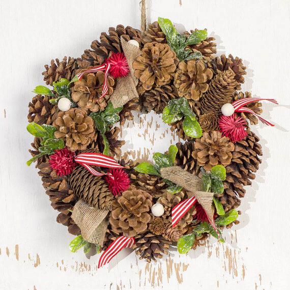 Woodland Charm Christmas Wreath image