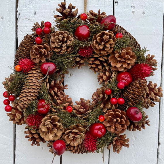 Cherry Cheer Wreath image