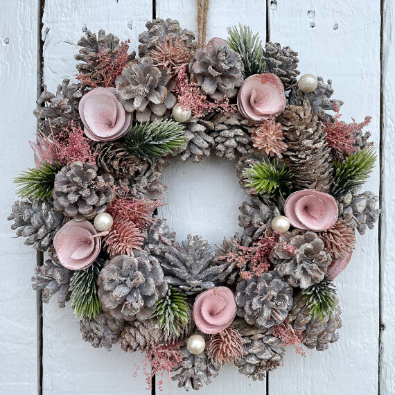 Whimsical Winter Wreath image