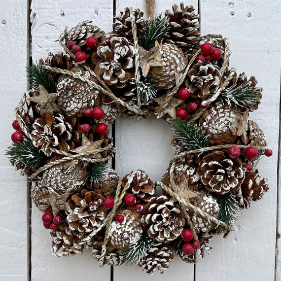 Snowy Splendour Wreath image