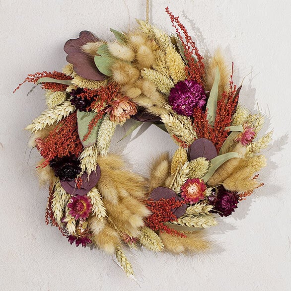 Rosewood Dried Wreath