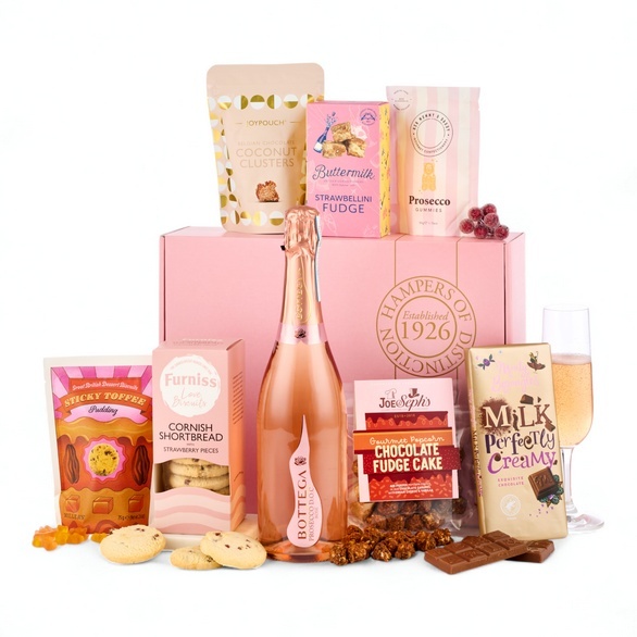 Image of Luxury Rose Prosecco Gift Box 