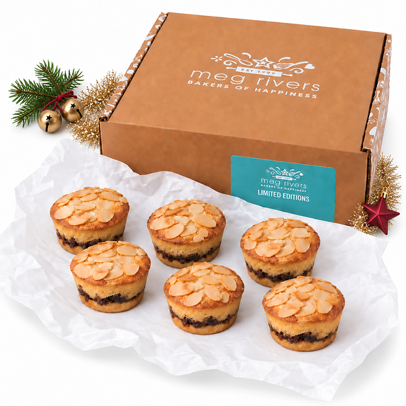 Image of Meg Rivers Six Frangipane Mince Pies