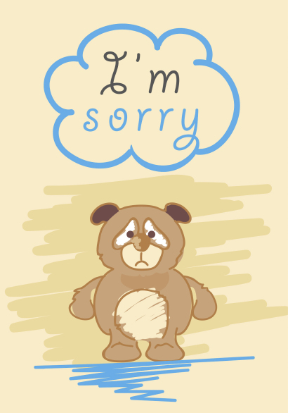 Image of I'm Sorry Teddy