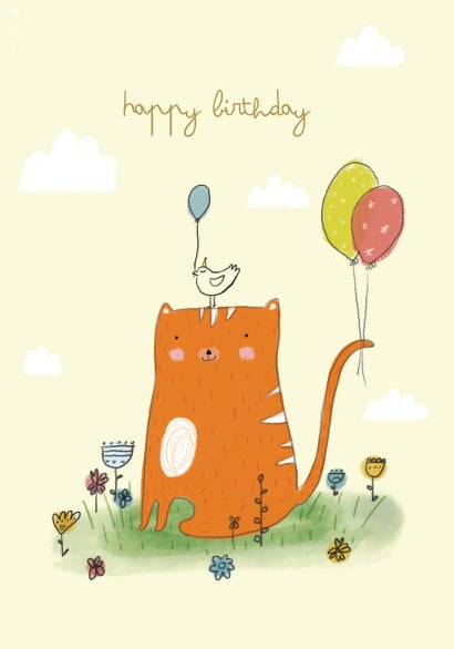 Happy Birthday Cat