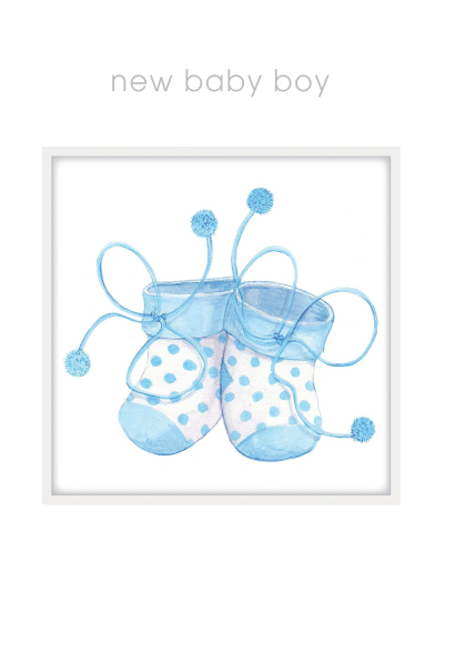 Baby Boy Booties