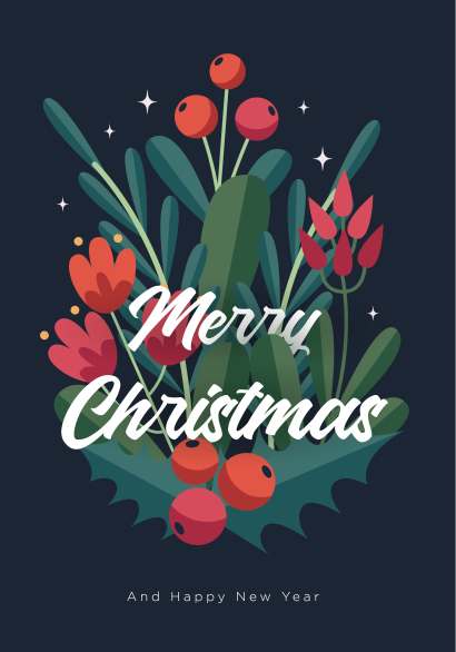 Merry Christmas Berries