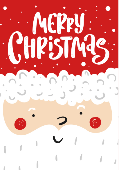 Image of Santa Merry Christmas