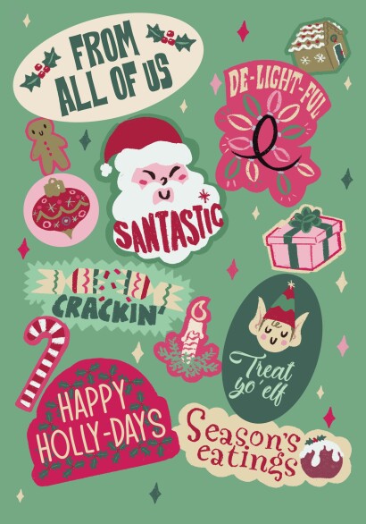 From All of Us Christmas Card