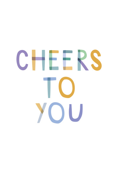 Image of Cheers to You - Birthday Card