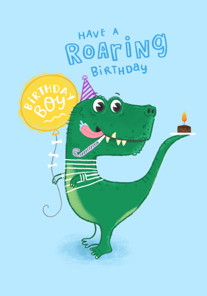 Roaring Birthday Boy