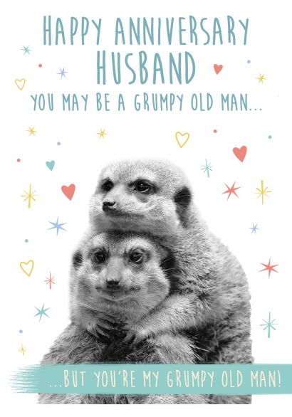 Image of Husband Anniversary - MY grumpy old man