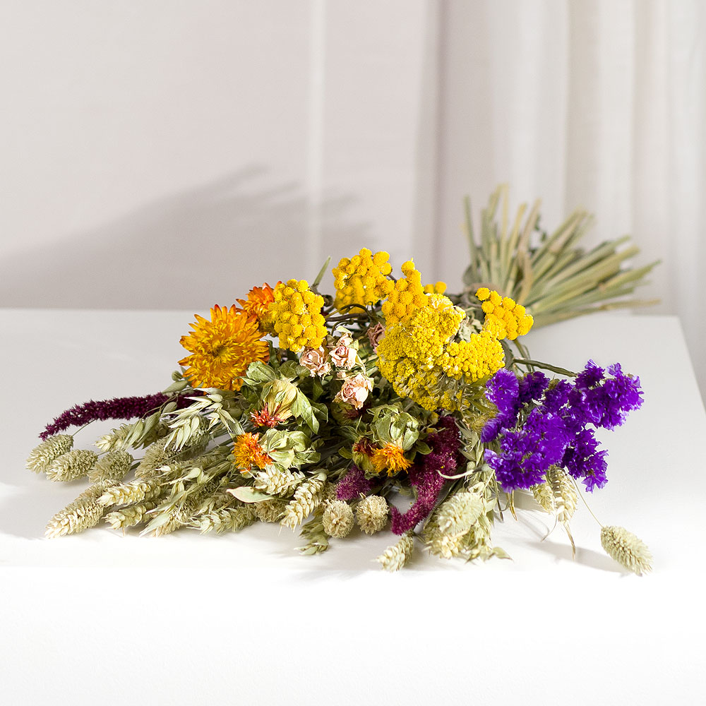 Photograph 2 of Garden Party Dried Flower Bouquet