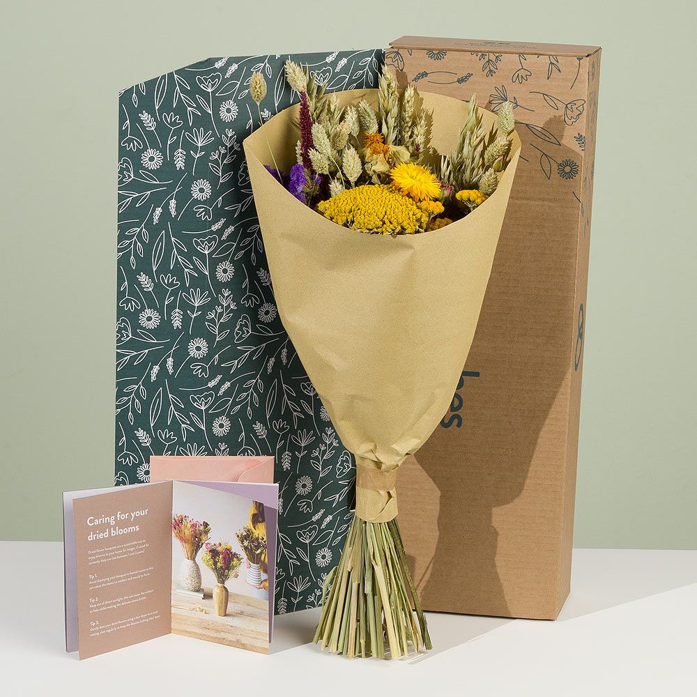 Photograph 3 of Garden Party Dried Flower Bouquet