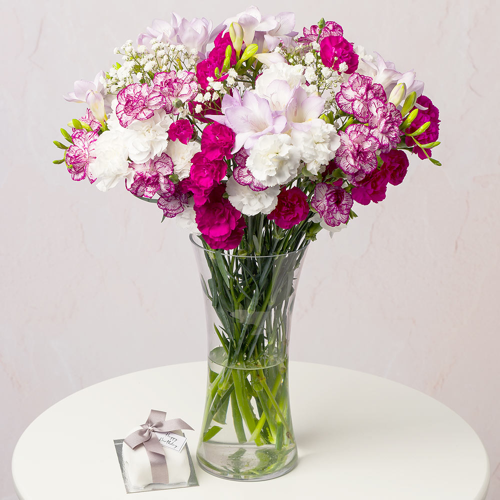 Happy Birthday Gift | Happy Birthday Flowers | Bunches