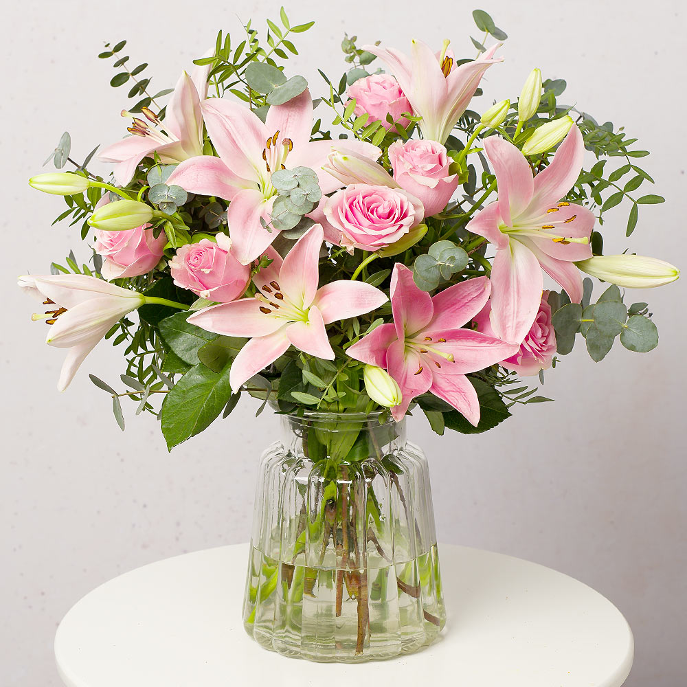 Pink Oriental Lilies, Flower Delivery