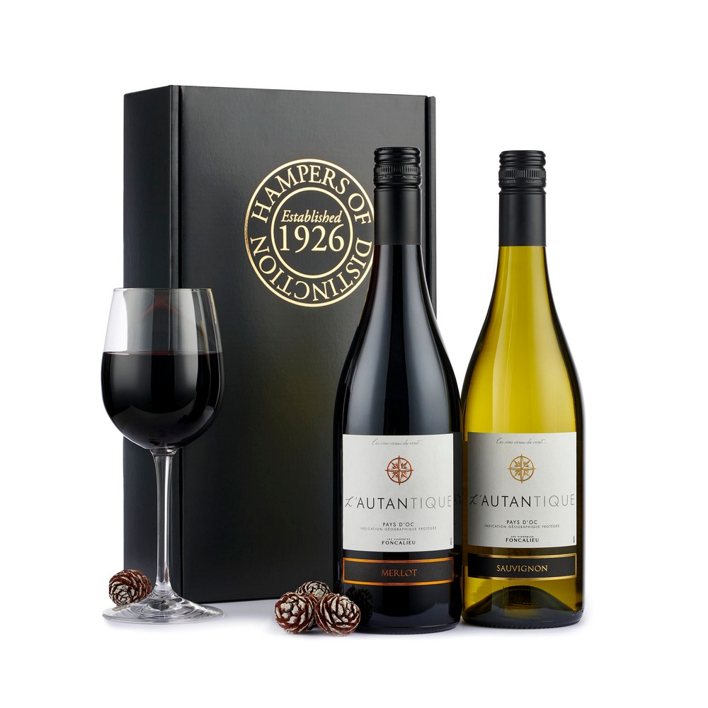 Photograph of French Wine Duo