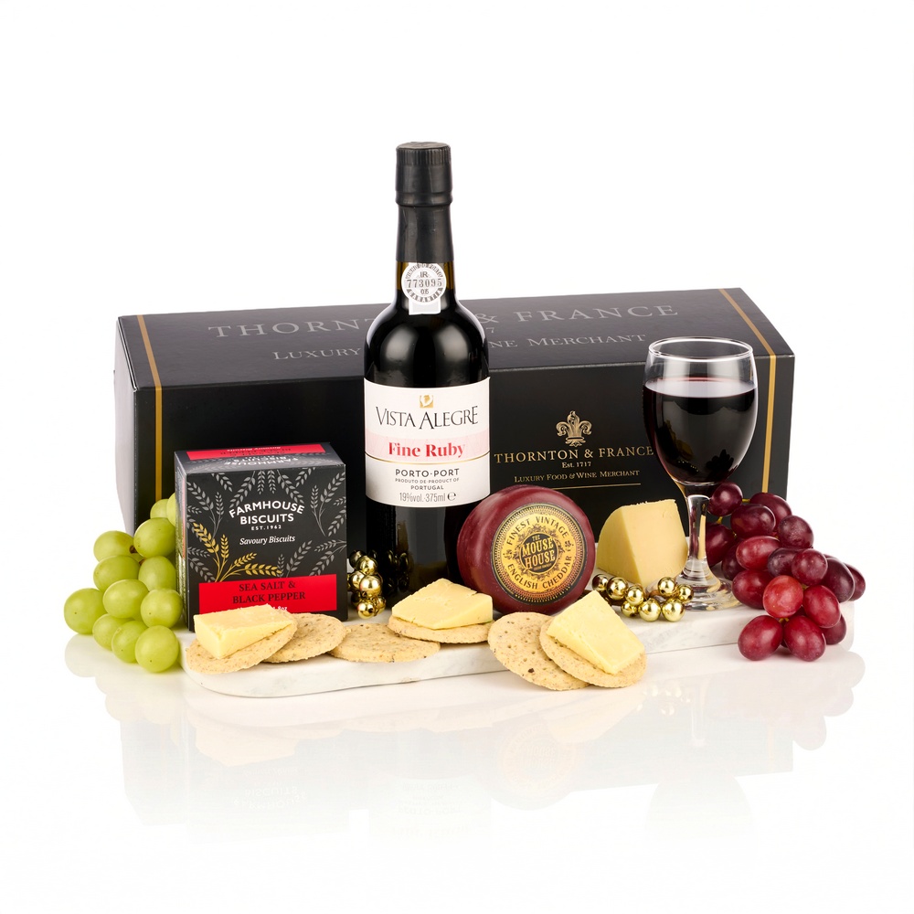 Photograph of Port & Cheese Hamper