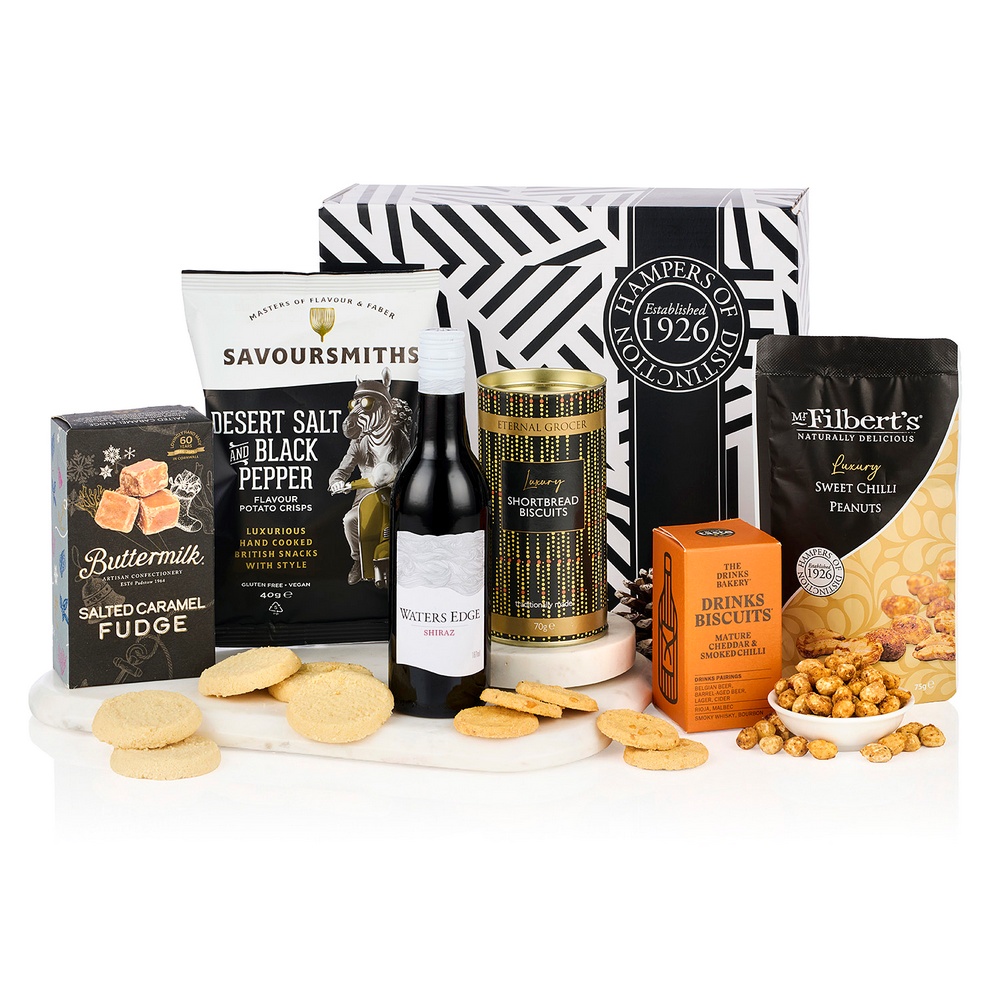 Photograph of Wine & Treats Gift Box