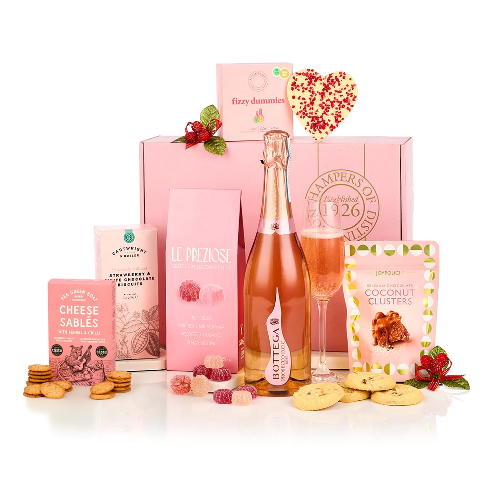 Photograph of Luxury Rose Prosecco Gift Box
