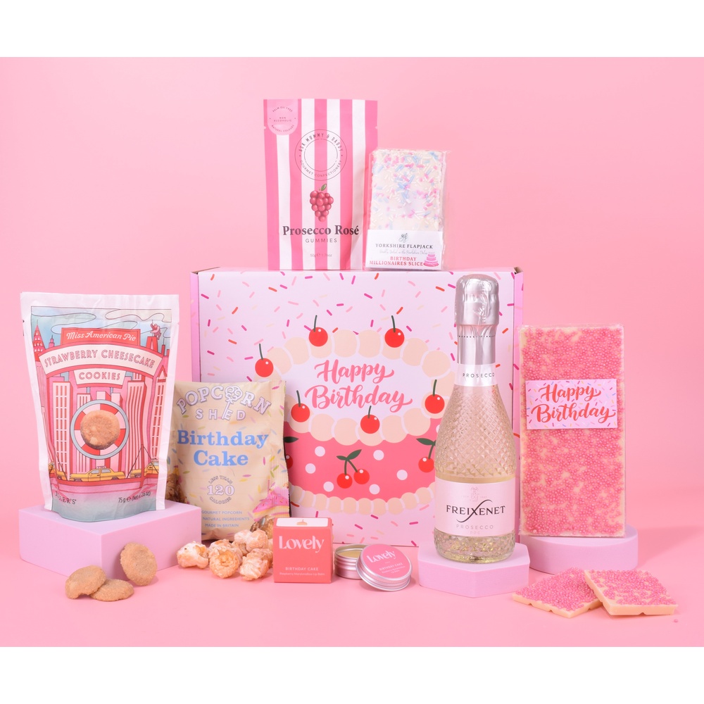 Photograph of The Happy Birthday Prosecco Gift Set
