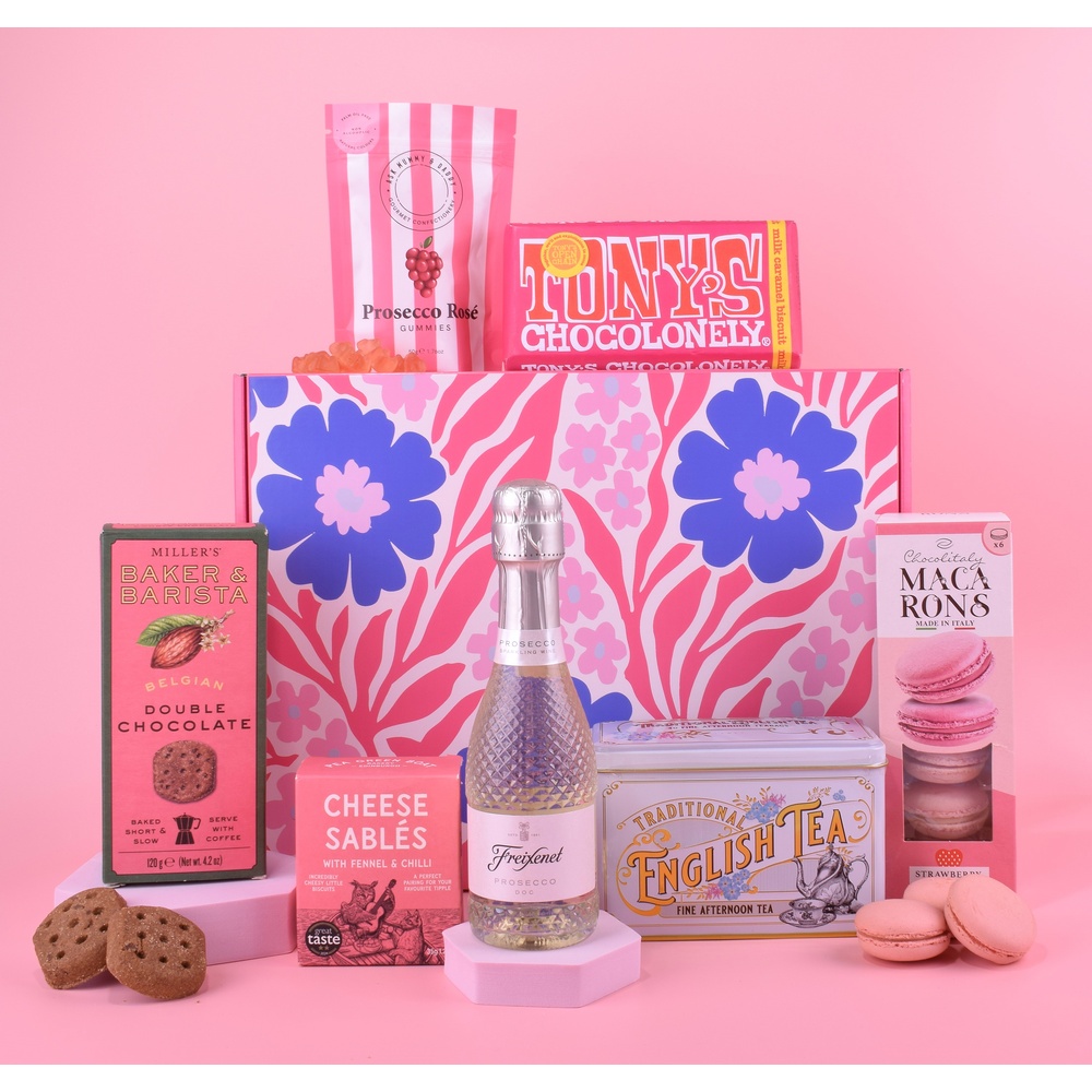 Photograph of Afternoon Tea with Prosecco Gift Set