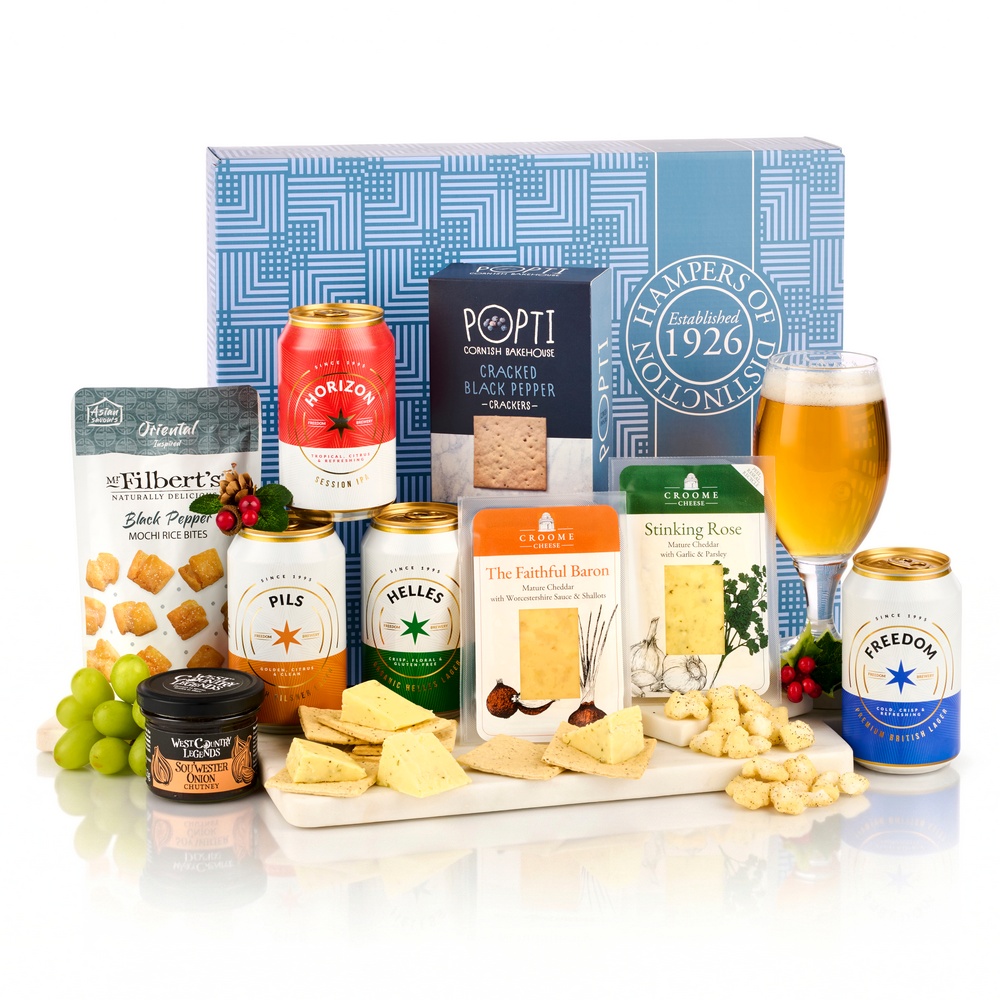 Photograph of Beer & Cheese Gift Box