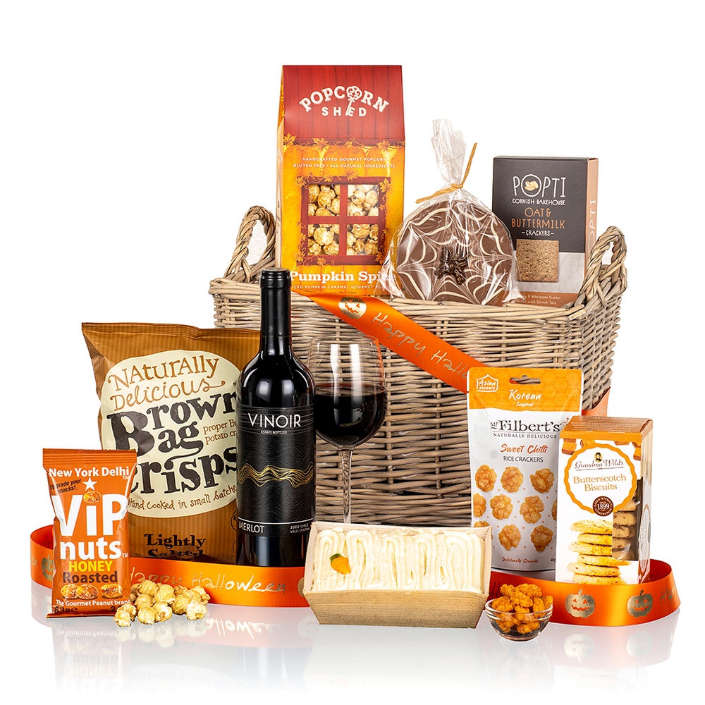 Photograph of Halloween Basket of Treats