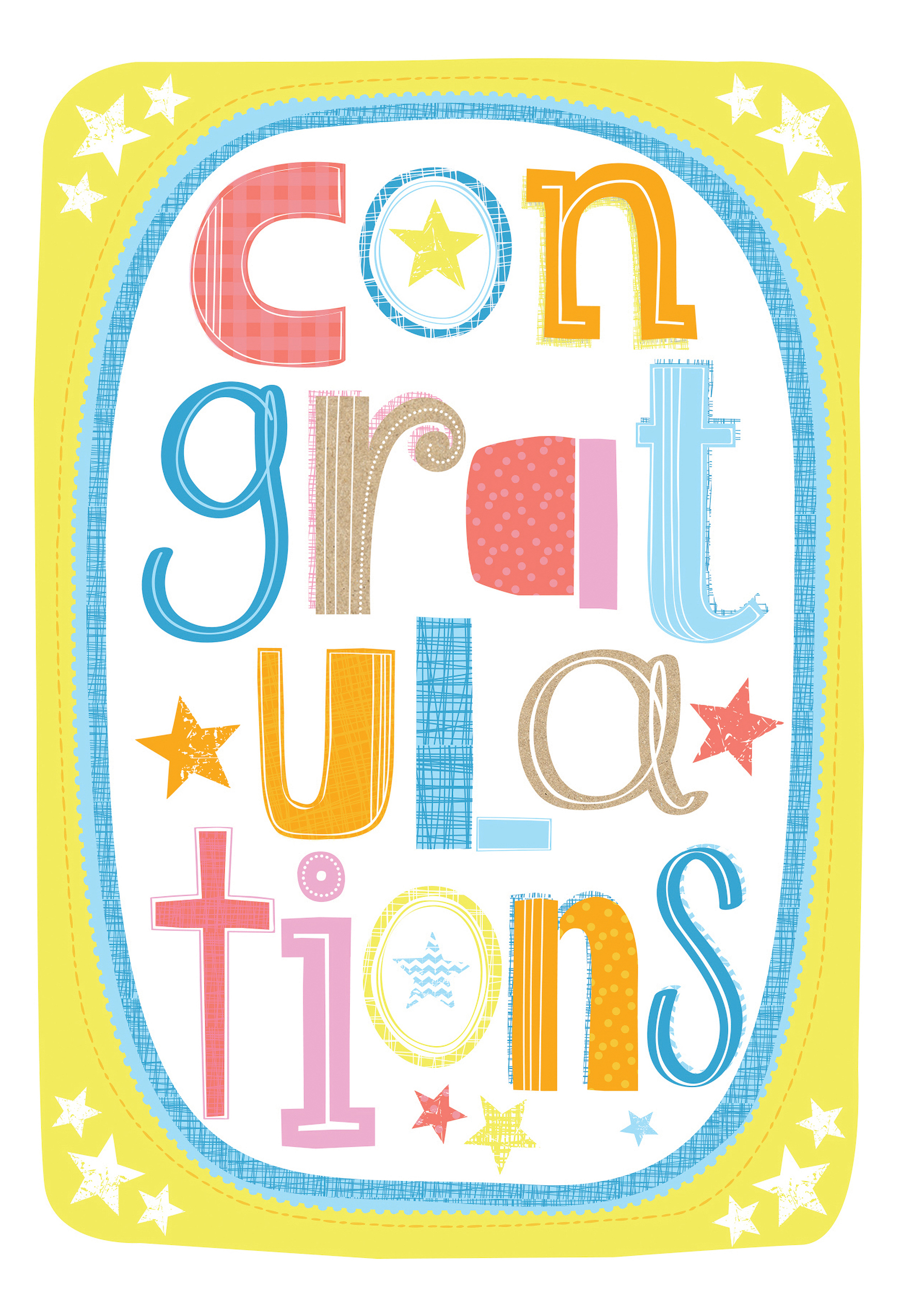 Photograph of Congratulations Card