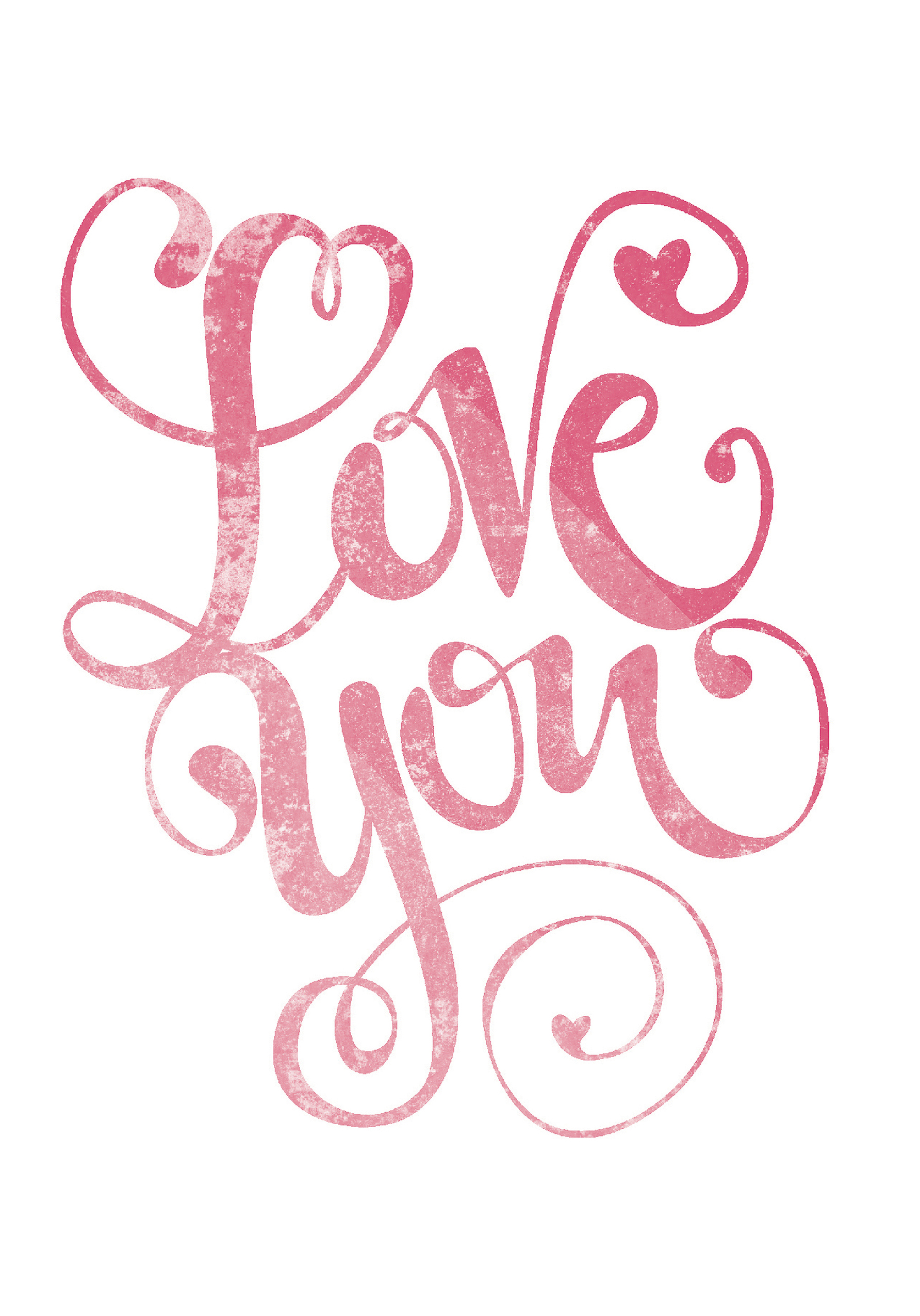 Photograph of Love You Card