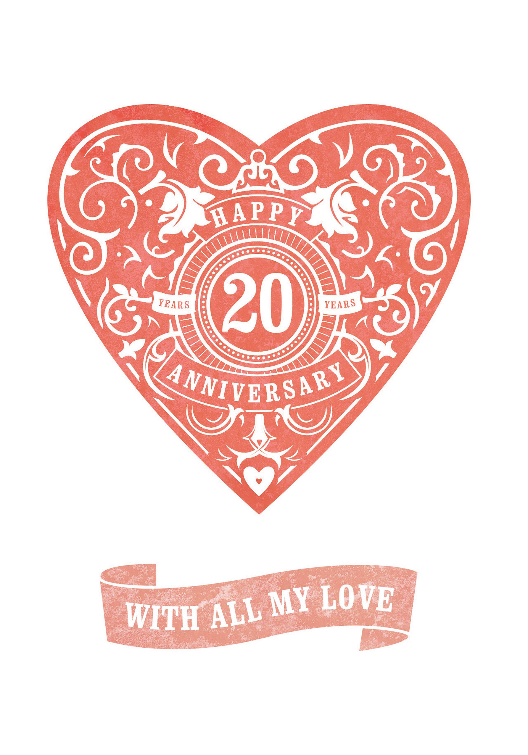 20th wedding anniversary symbol