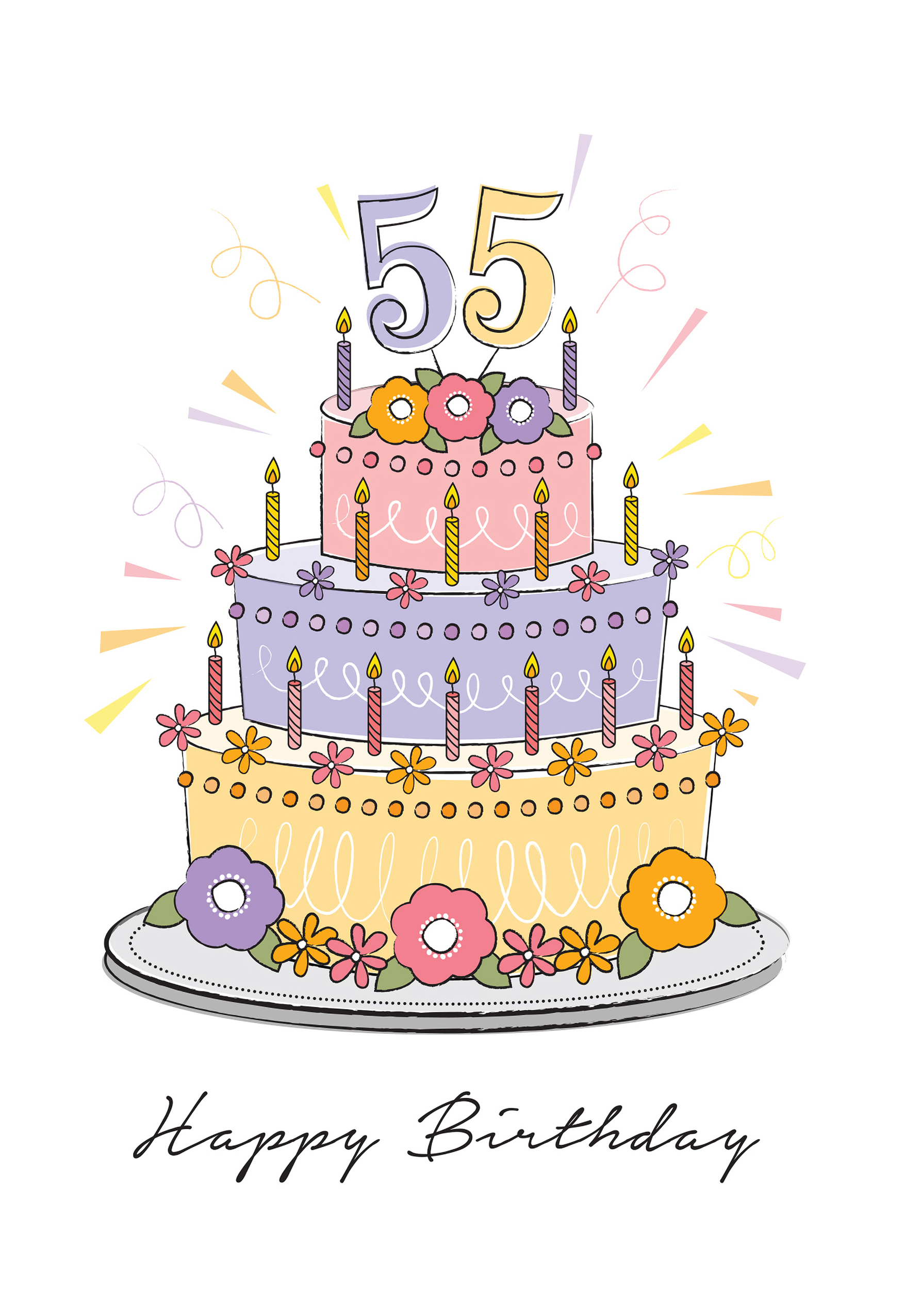 1,300+ 55 Birthday Cake Stock Photos, Pictures & Royalty-Free Images -  iStock