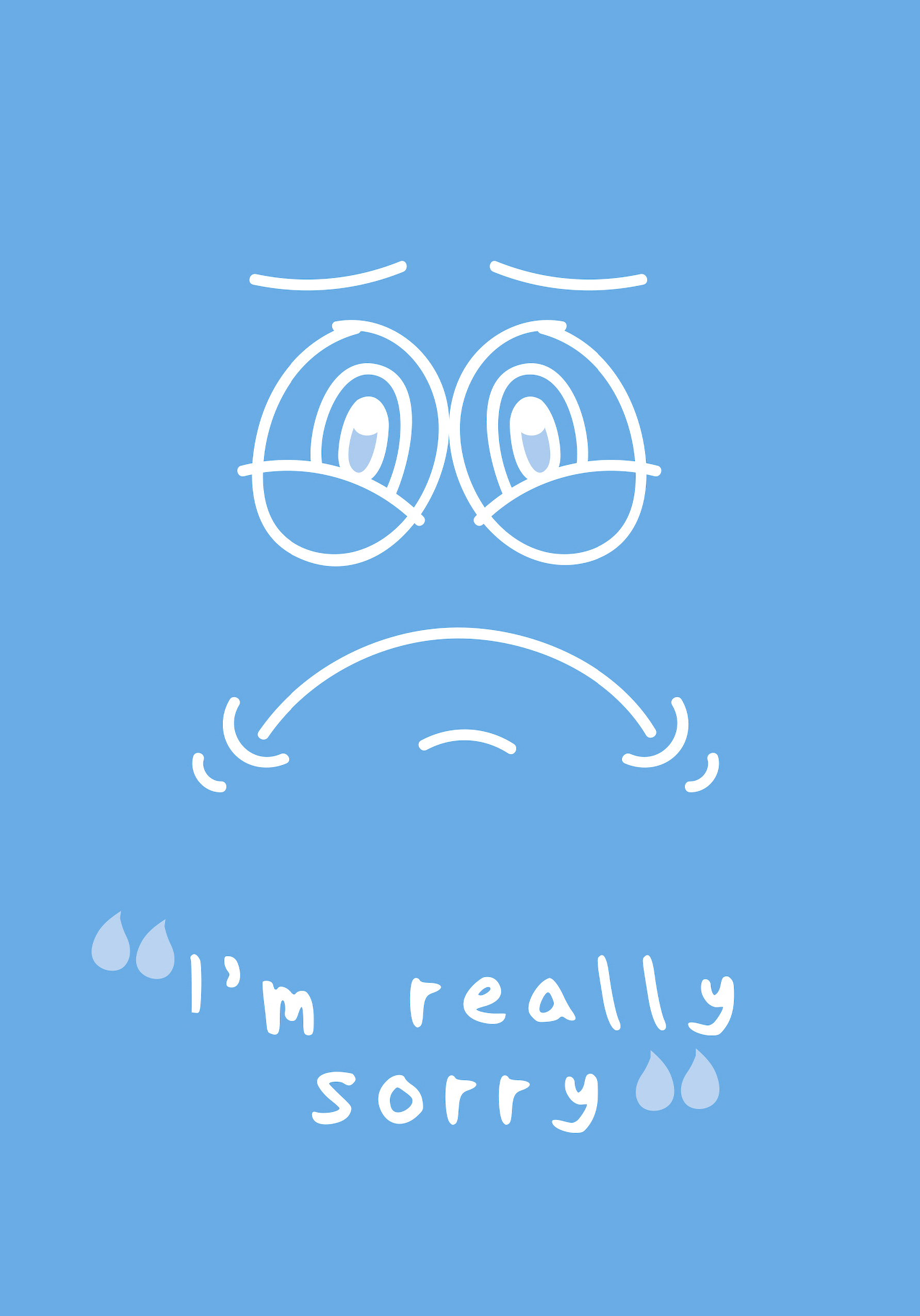 Photograph of I'm Really Sorry