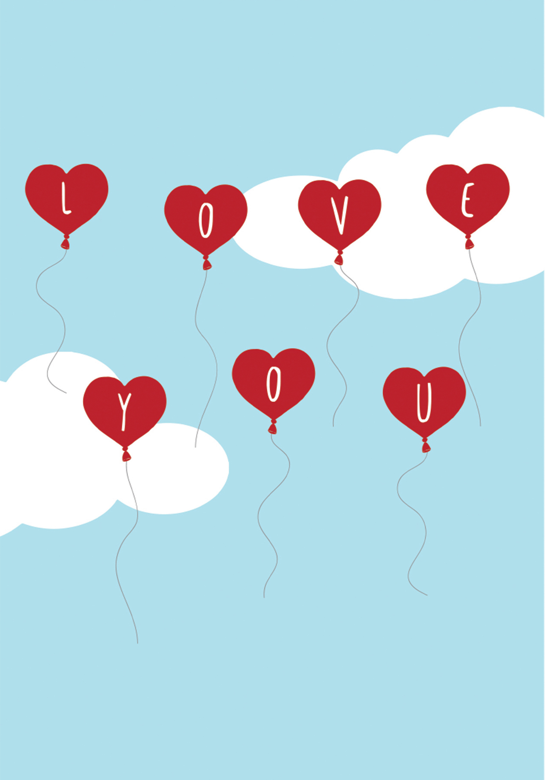 Photograph of Love You Balloons