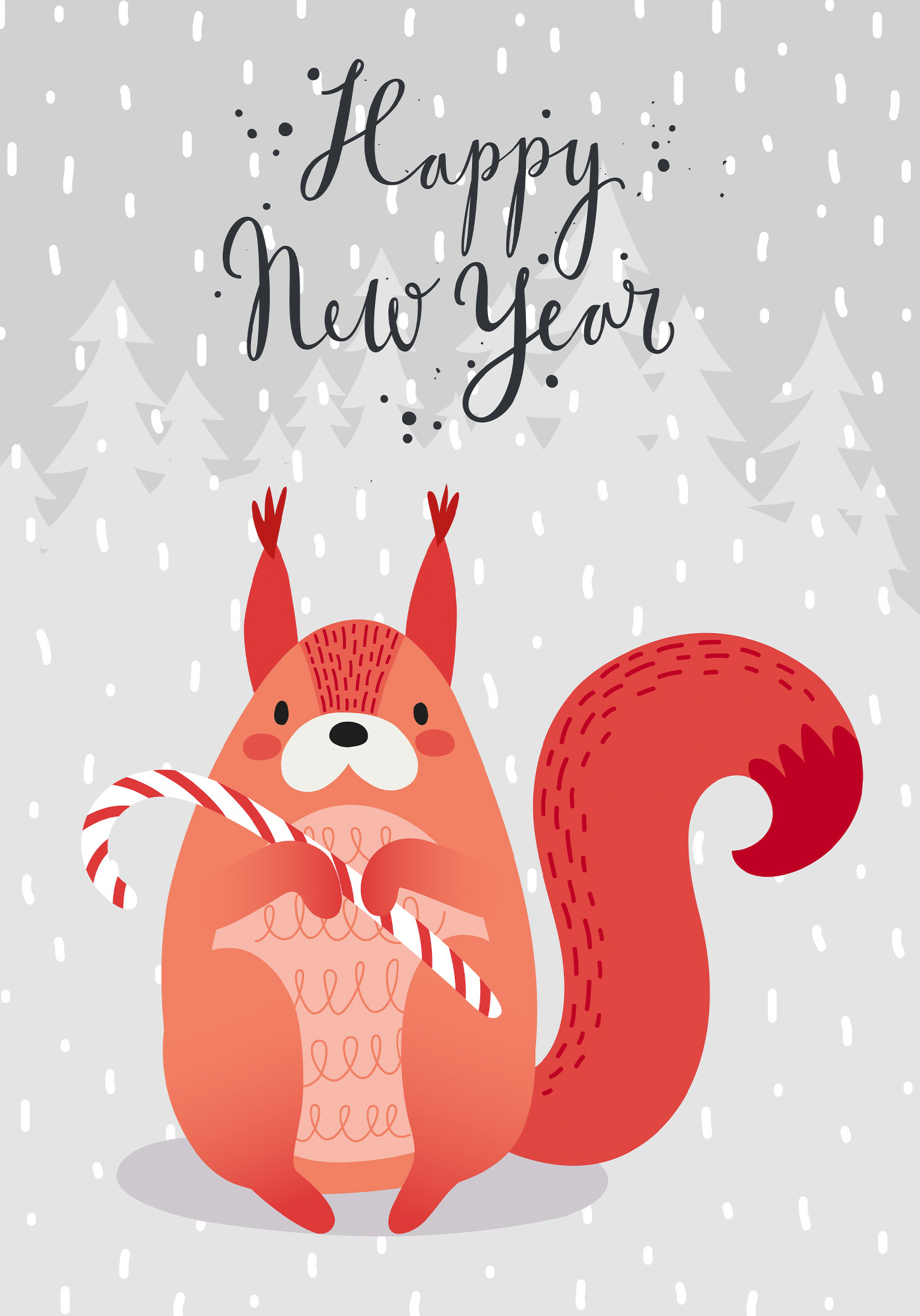Photograph of Happy New Year Card
