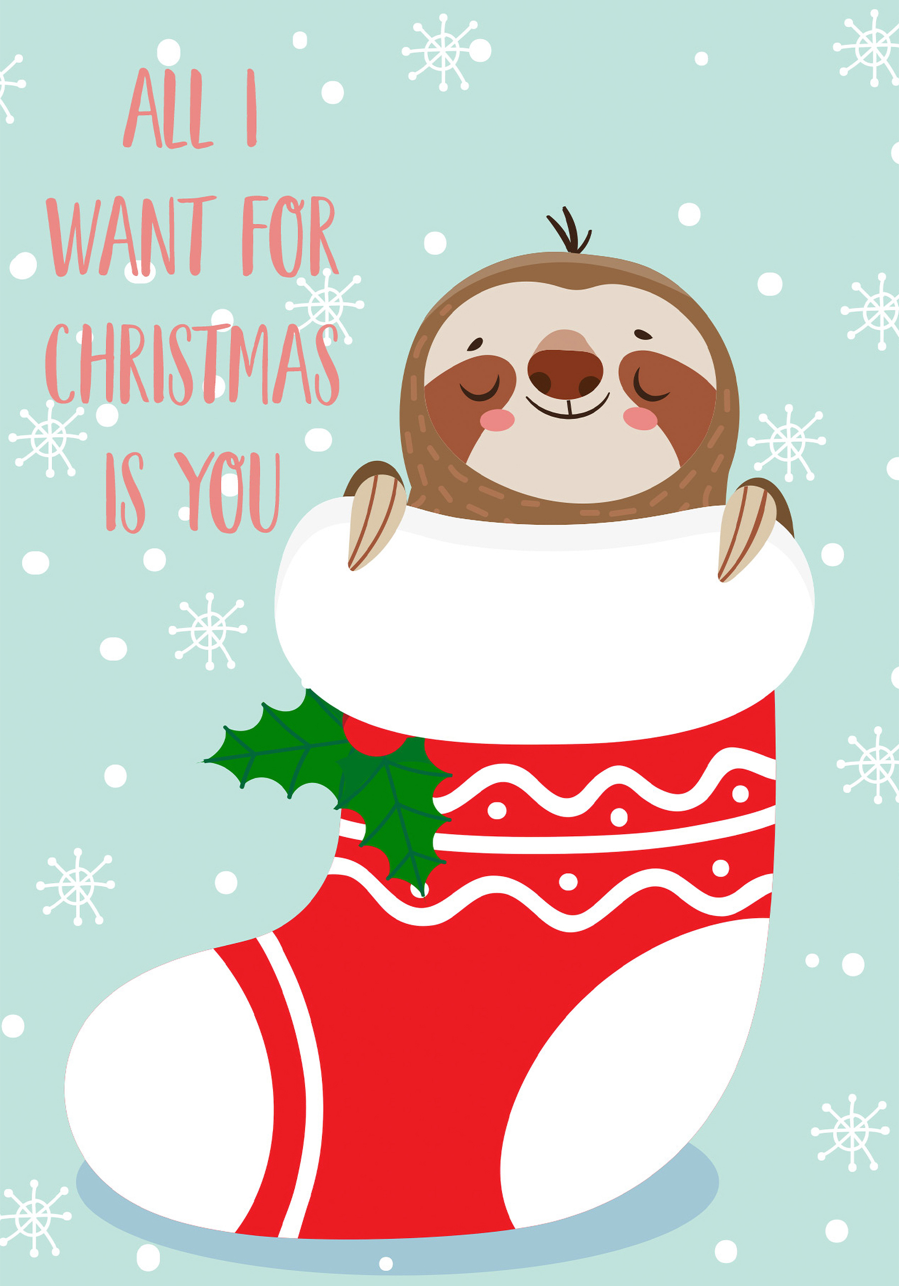 Photograph of All I Want Card
