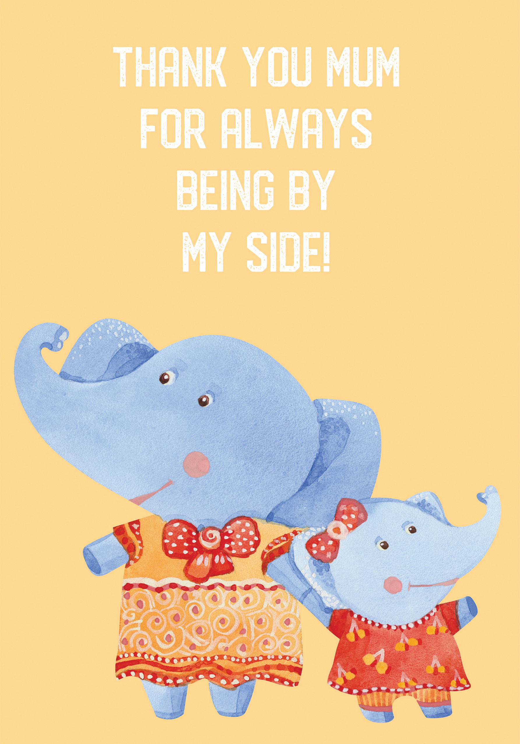 Photograph of Thank You Mum Elephant