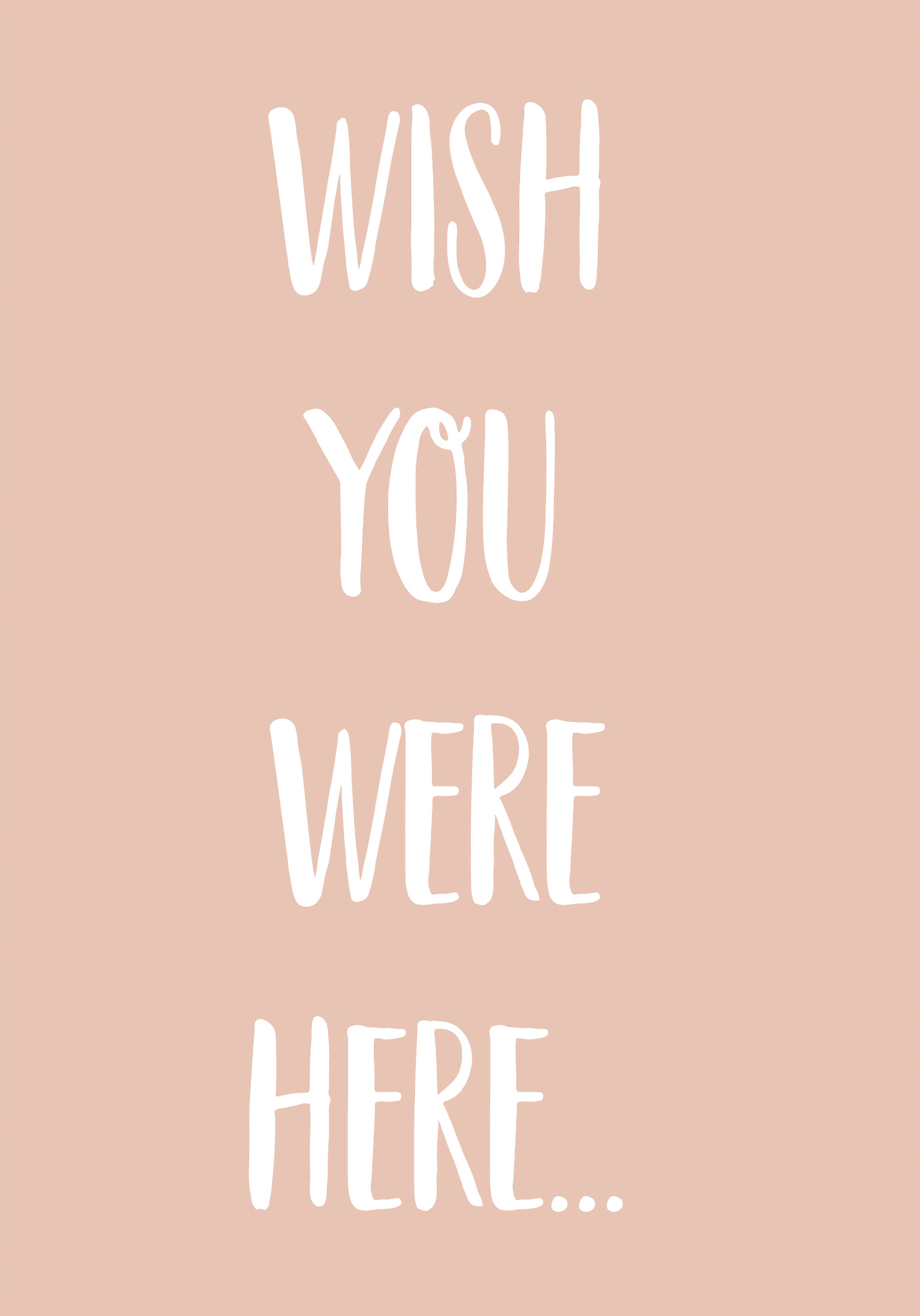 Wish You Were Here Greetings Cards Delivered Bunches