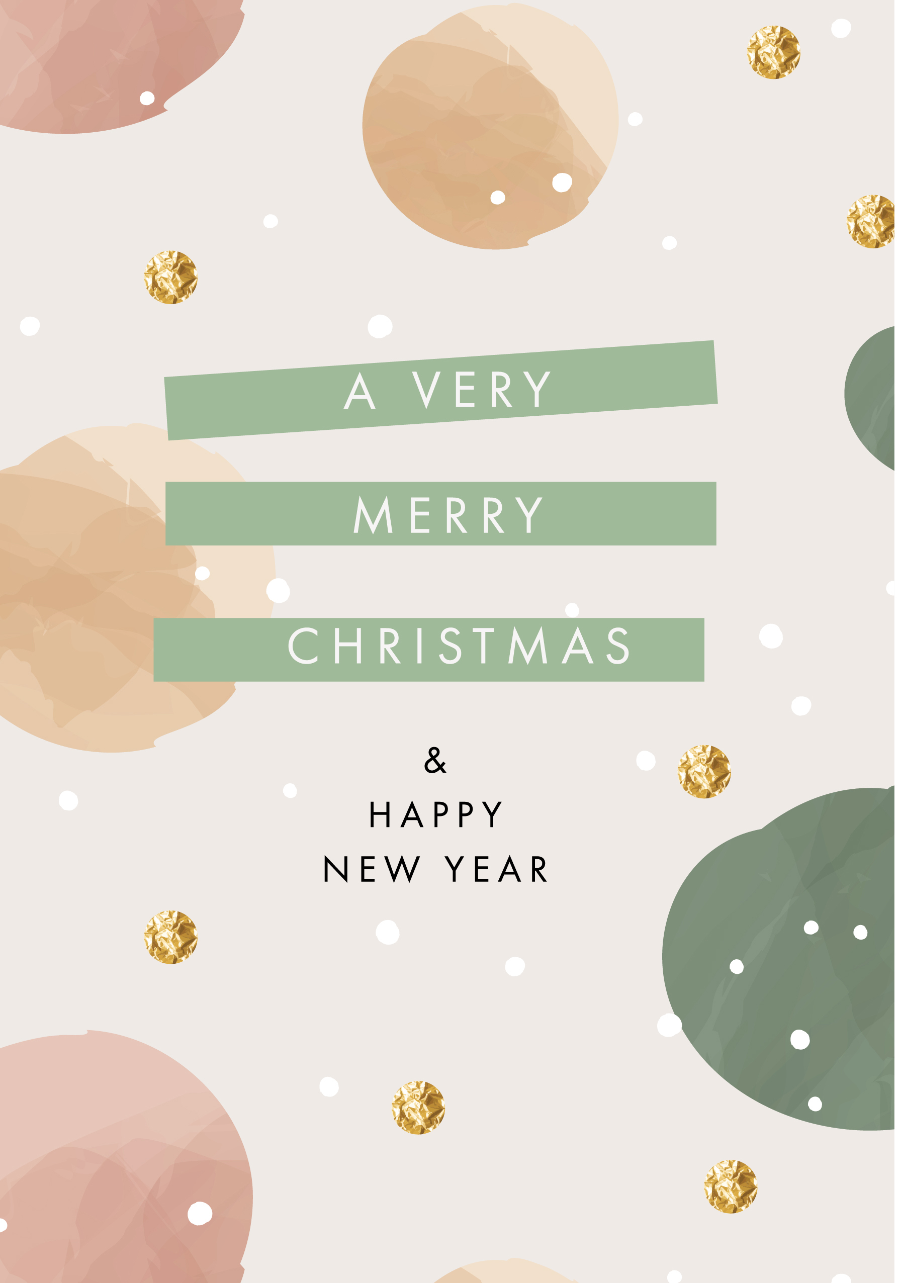 Photograph of Very Merry Christmas & Happy New Year