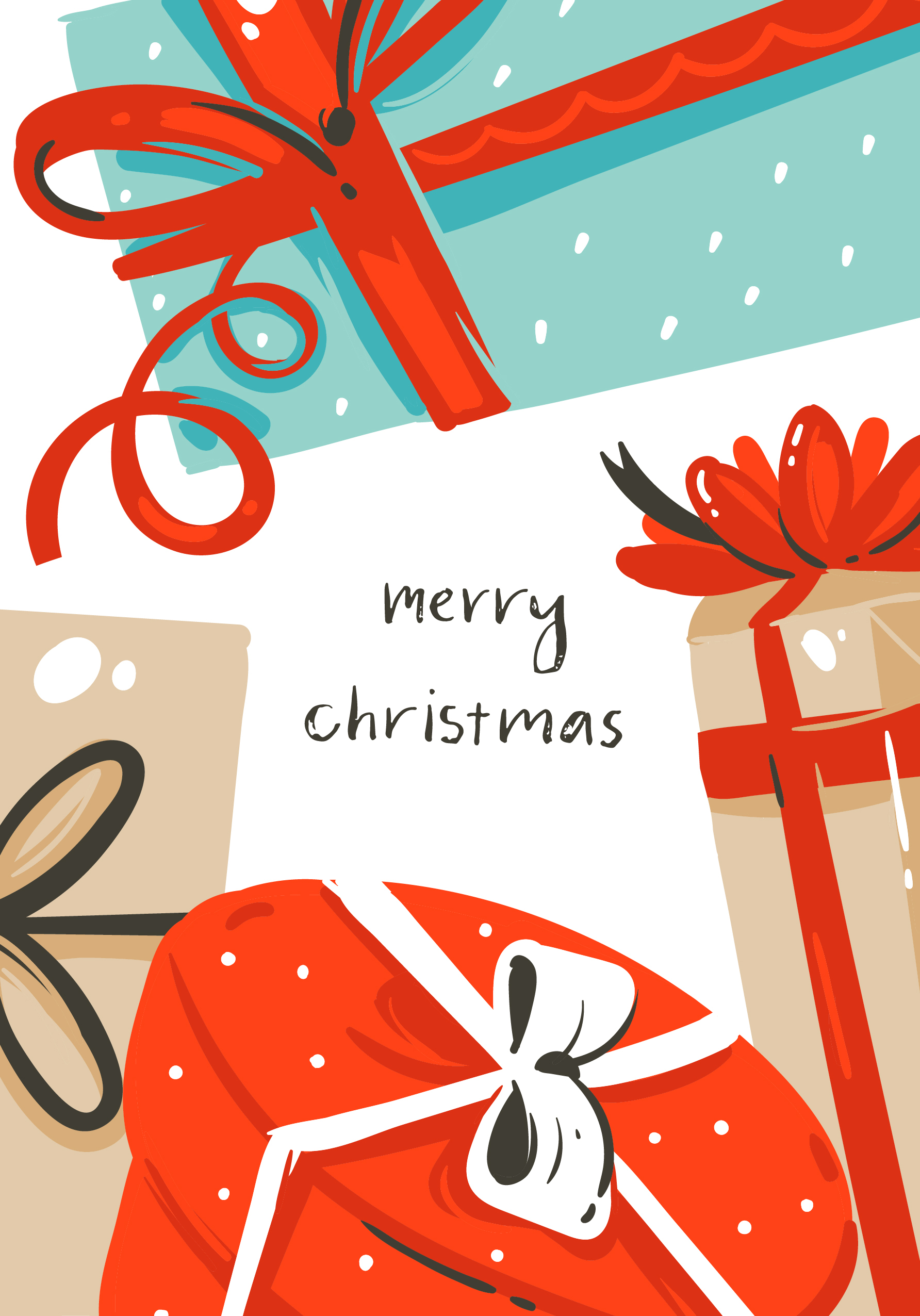 Photograph of Merry Christmas Present