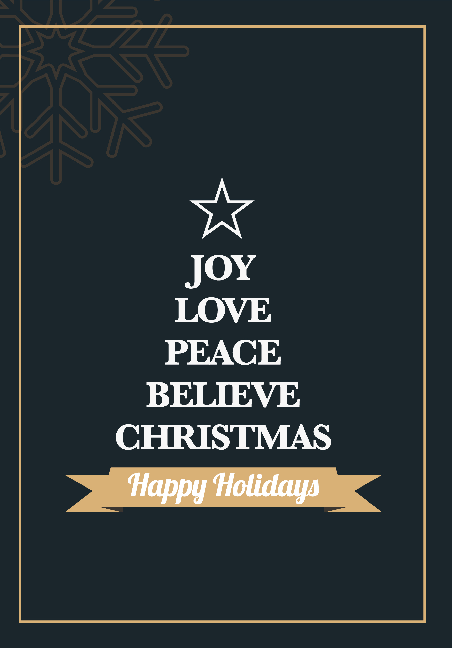Photograph of Happy Holidays