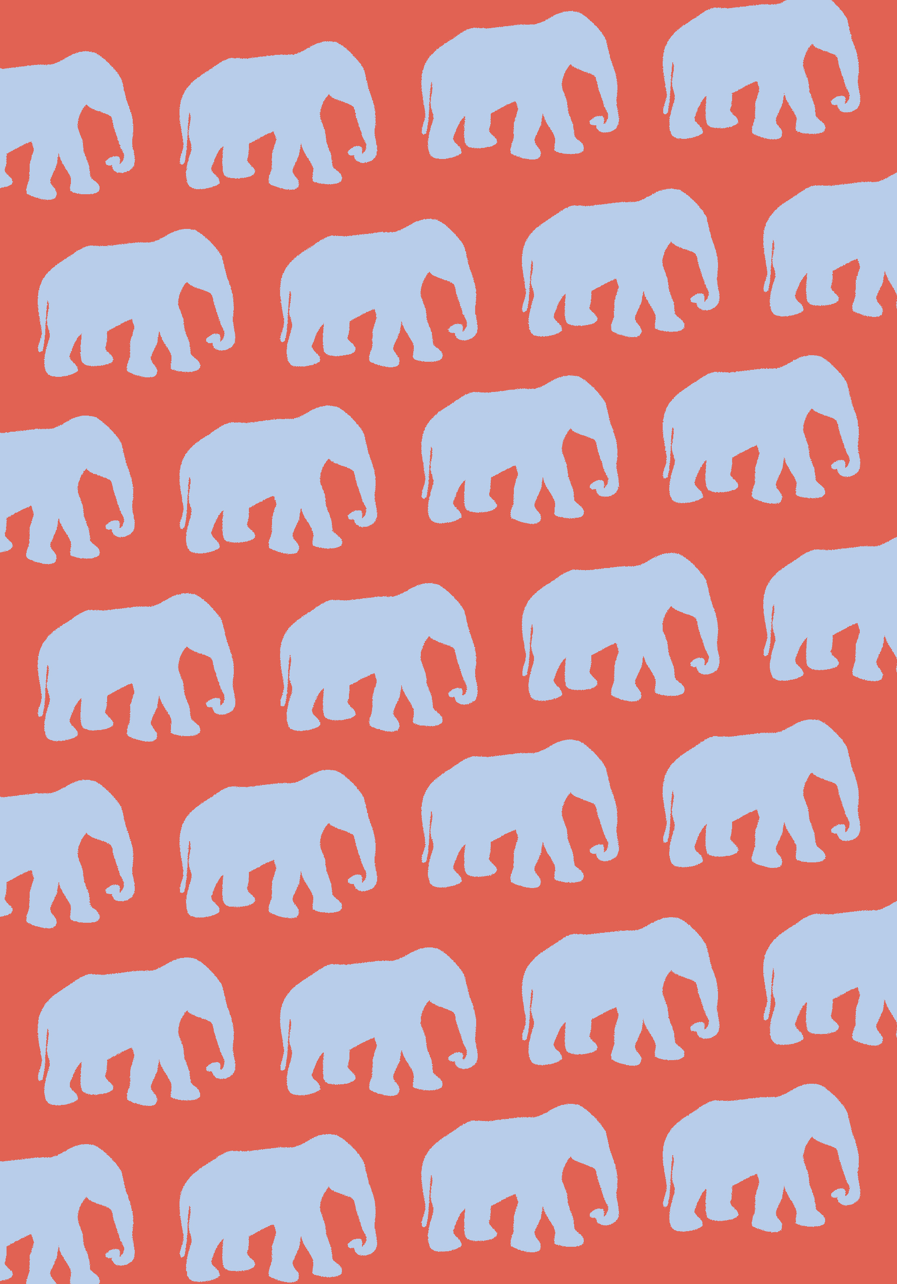 Photograph of Elephant Card