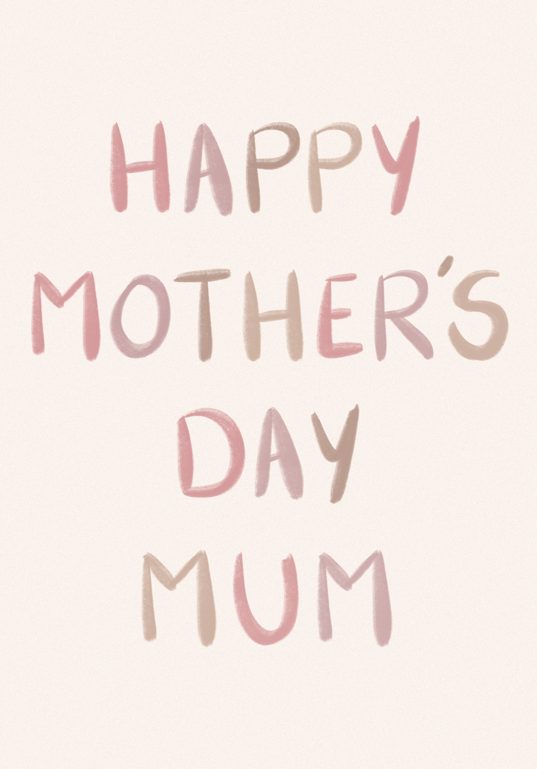 Happy mothers day to sales mum