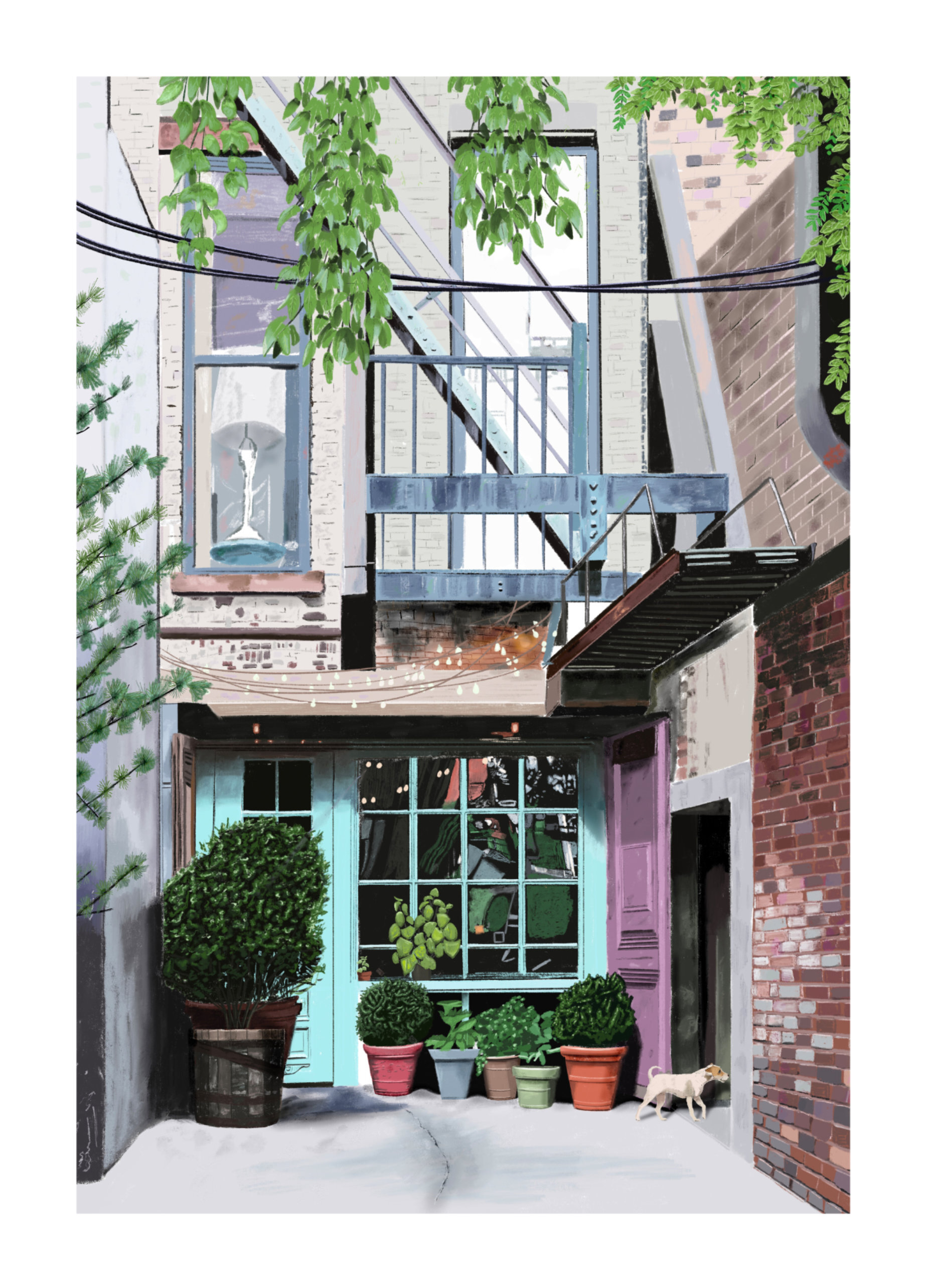 Photograph of Tucked away